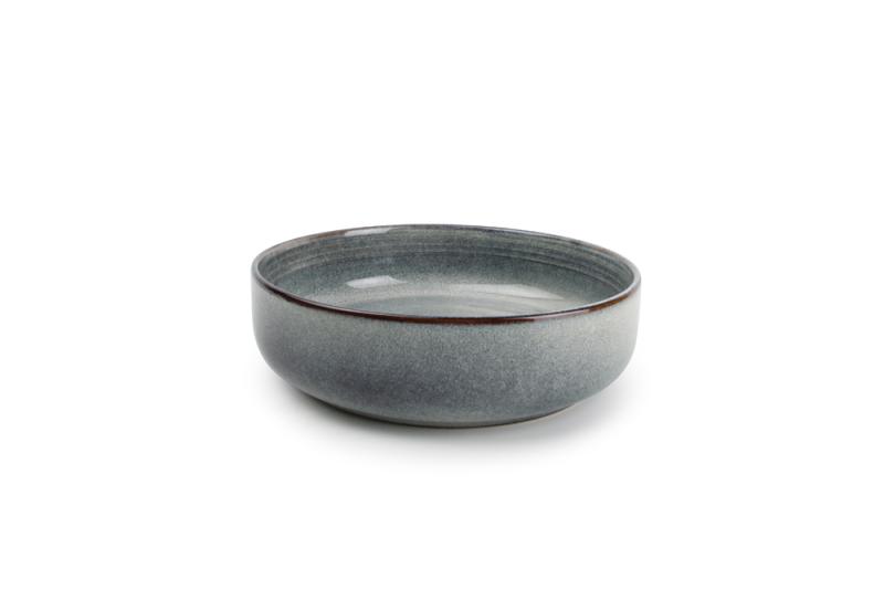 Deep plate 22xH6cm blue Duna