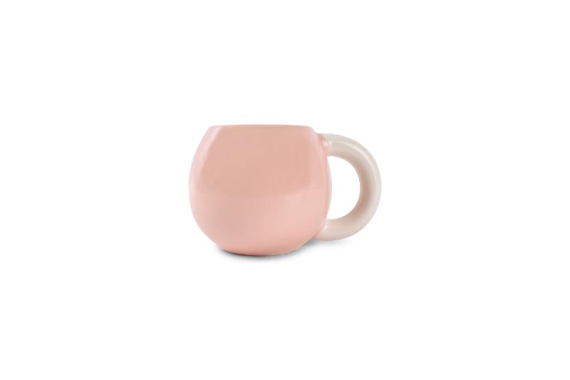 Mug 33cl round pink Lola