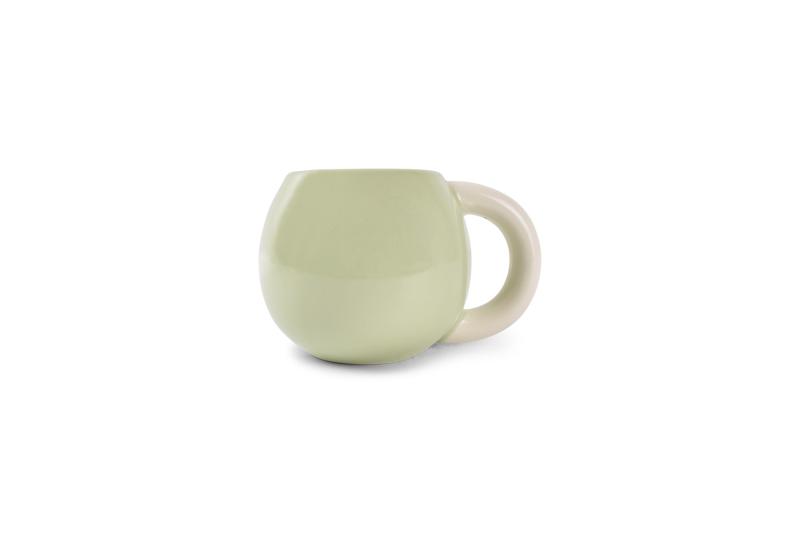 Mug 33cl round green Lola - Utgående