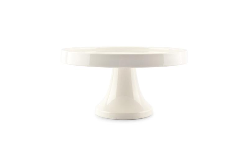 Cake stand 22,5xH11,5cm white Cucina