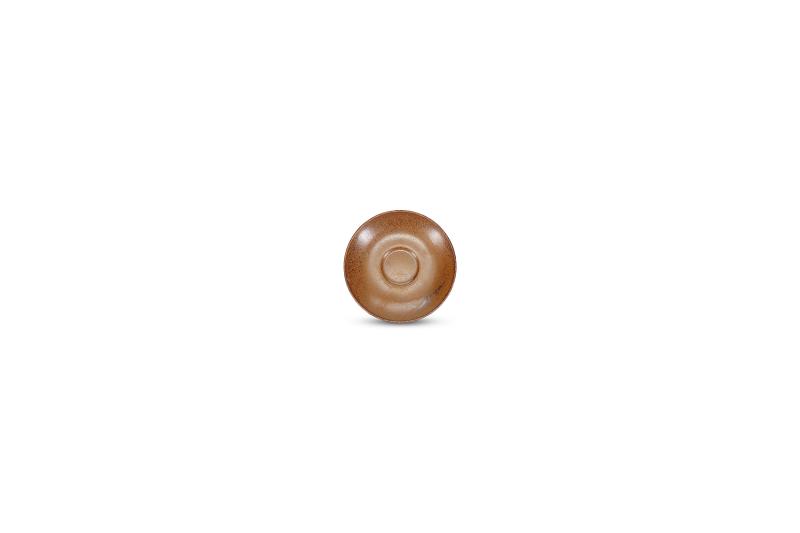 Mocha saucer 12cm dark brown Ovio