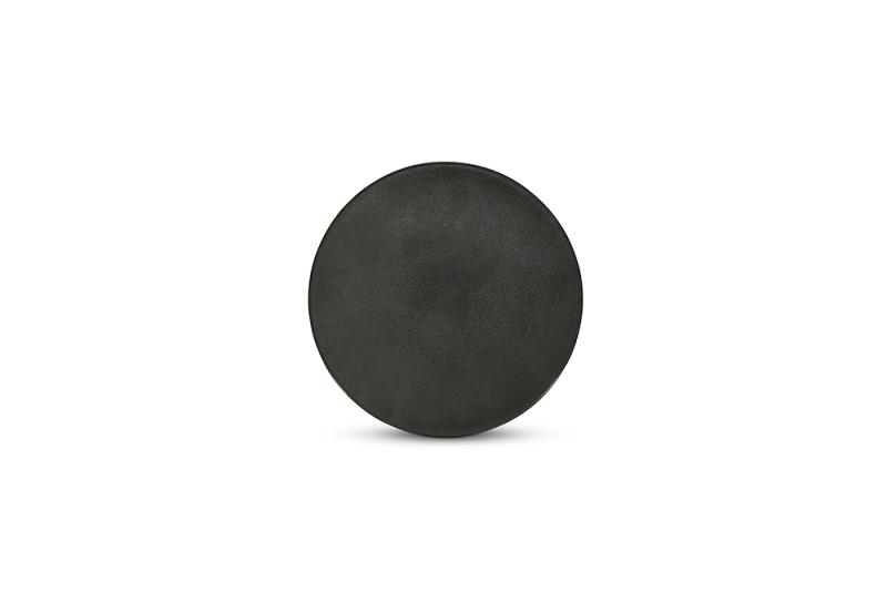Plate 21cm black Ovio