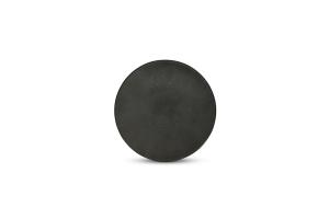 Plate 21cm black Ovio