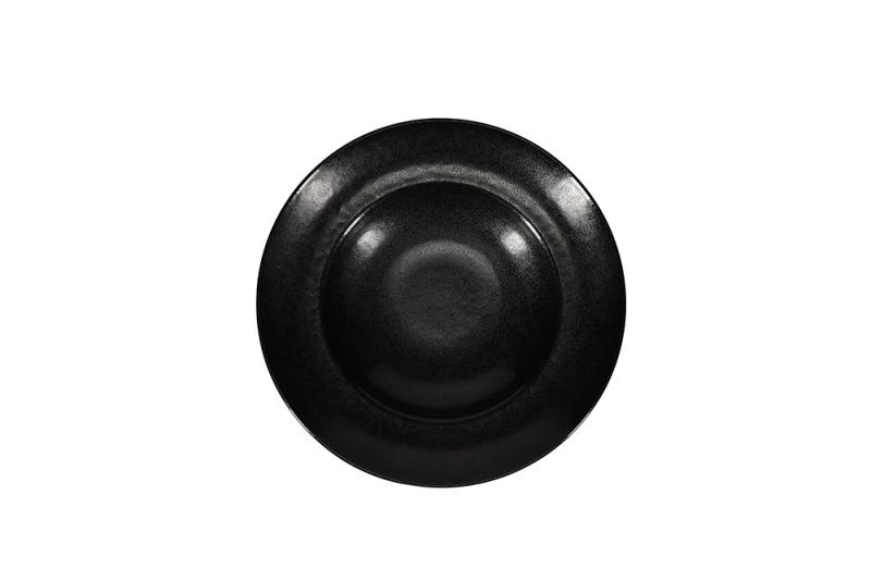 Deep plate 25,5/16,5xH5cm black Ovio