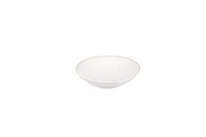 Bowl 21xH5cm beige Linea