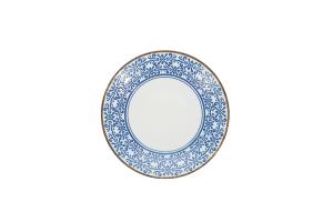 Bowl 25,5xH4,5cm blue Azul