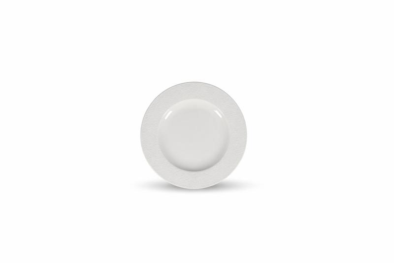 Plate 20/14cm rim white Astro