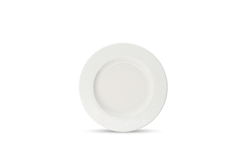 Plate 24,5/17cm rim white Astro