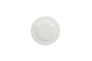 Deep plate 23/17xH4cm white Astro