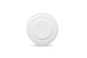 Plate 25cm white Solar