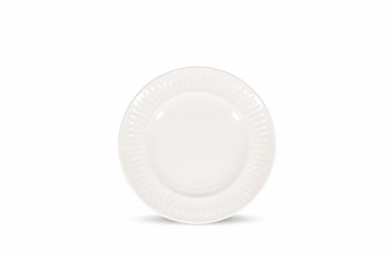 Plate 28cm white Solar