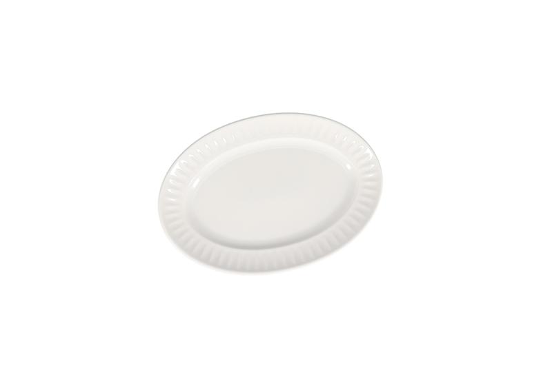 Serving dish 28x19,5cm white Solar
