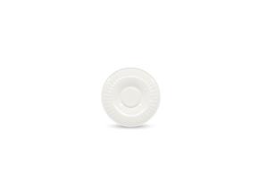 Mocha saucer 15cm white Solar