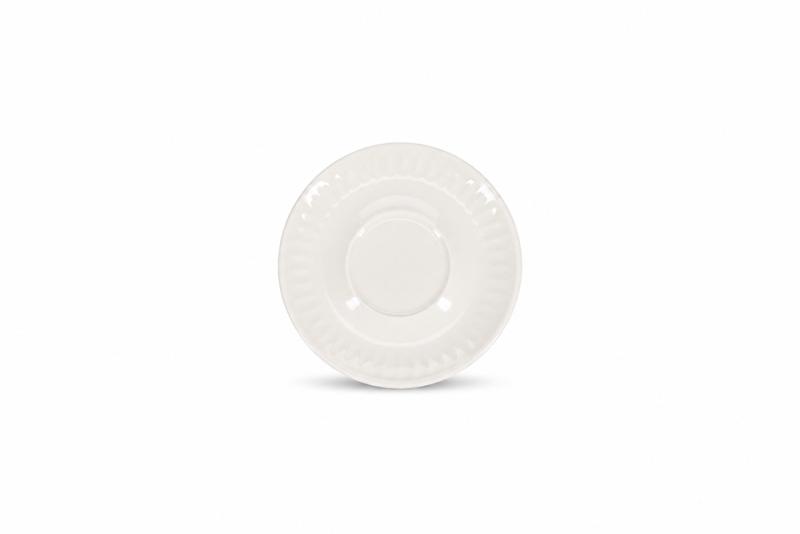 Saucer 16,5cm white Solar