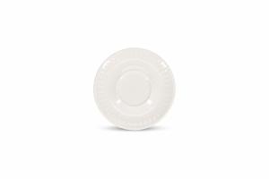 Saucer 16,5cm white Solar