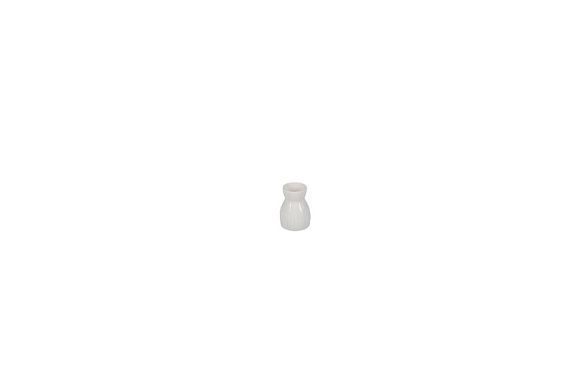 Toothpick holder 4xH5cm white Solar