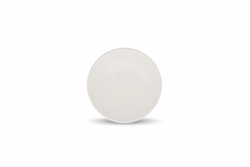 Plate 21cm white Solis