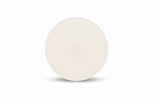 Plate 27cm white Solis