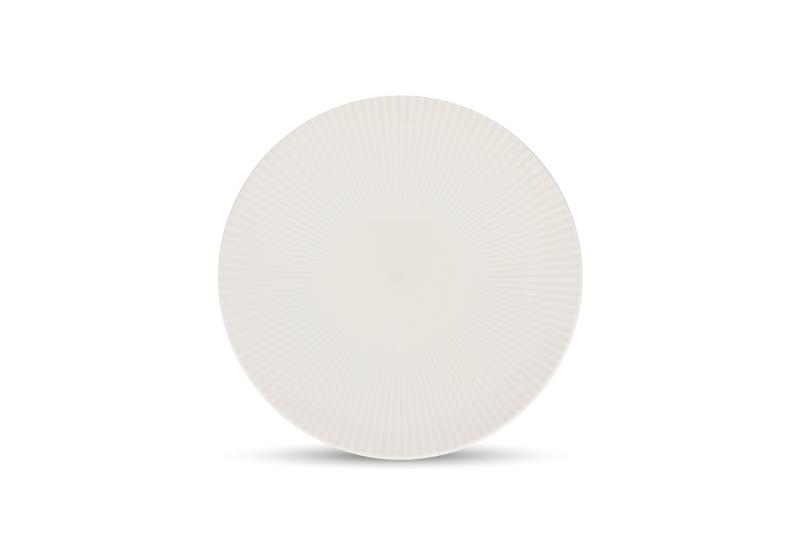 Plate 32cm white Solis