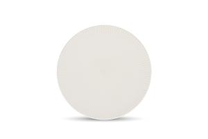 Plate 32cm white Solis
