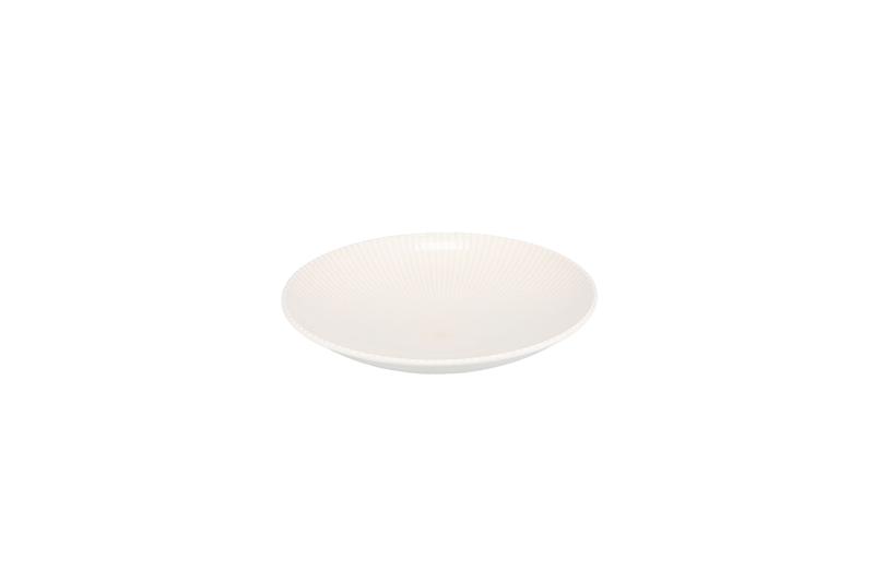 Bowl 25,5xH4,5cm white Solis