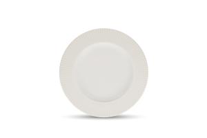 Plate 31/20,5cm white Solis