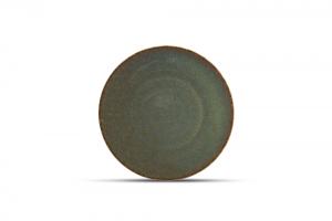 Plate 21cm green Cirro