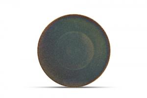 Plate 27cm green Cirro