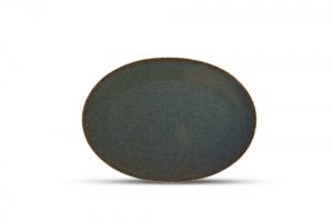 Plate 30x21cm green Cirro