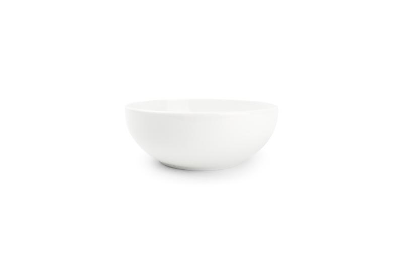 Bowl 18xH7cm white Cirro