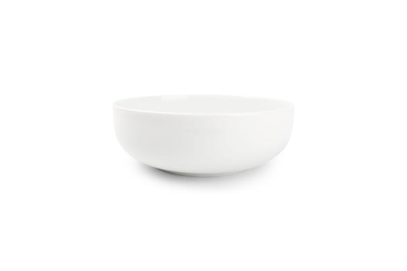 Bowl 21xH7,5cm white Cirro