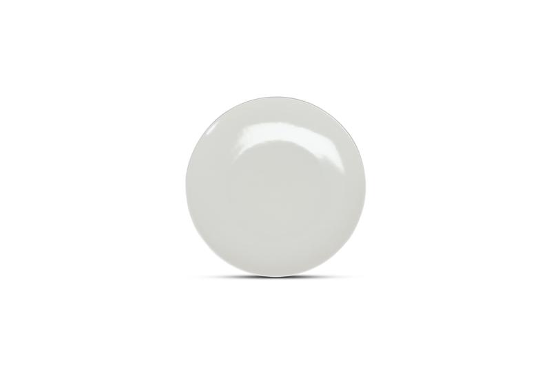 Plate 25cm white Cirro