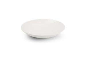 Deep plate 26xH4,5cm white Cirro