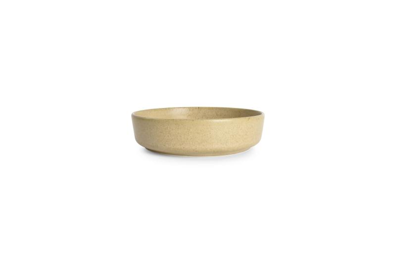 Deep plate 16xH4cm beige Pila