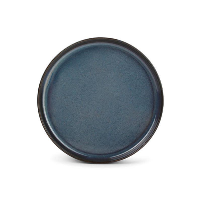 Plate 20cm dark blue Pila
