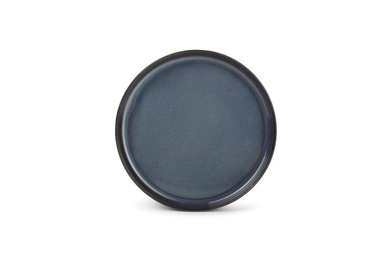 Plate 20cm dark blue Pila