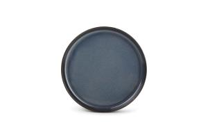 Plate 20cm dark blue Pila