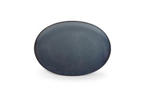 Plate 30x21cm dark blue Cirro