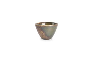 Bowl 10xH7cm conical green Cirro