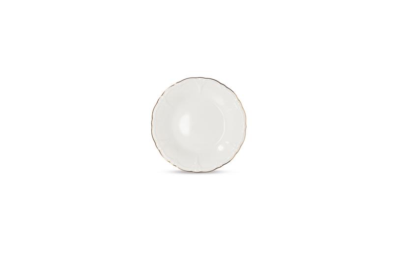 Plate 16cm with golden rim Retro