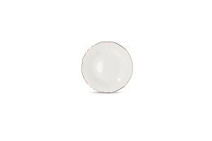 Plate 16cm with golden rim Retro