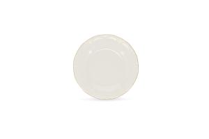 Plate 21cm with golden rim Retro