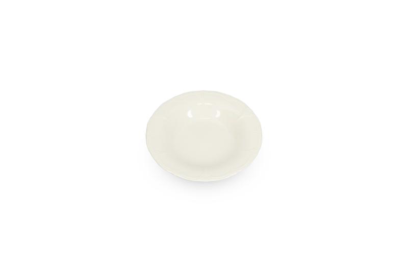 Deep Plate 23,5 14x4cm Ivory Retro