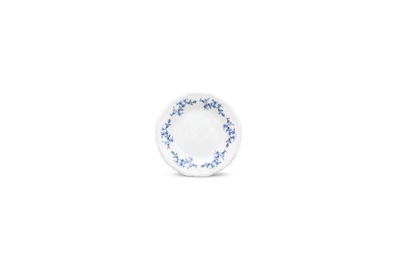 Plate 16cm blue flower Retro