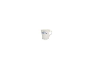 Cup 20cl blue flower Retro