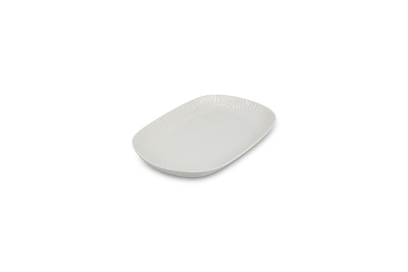 Serving dish 36x24cm white Vista