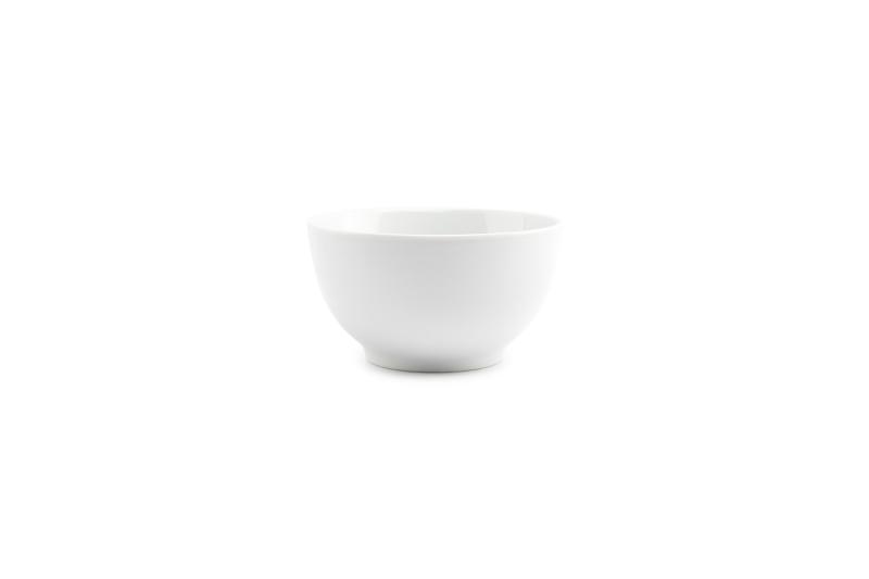 Bowl 14xH8cm Basic White