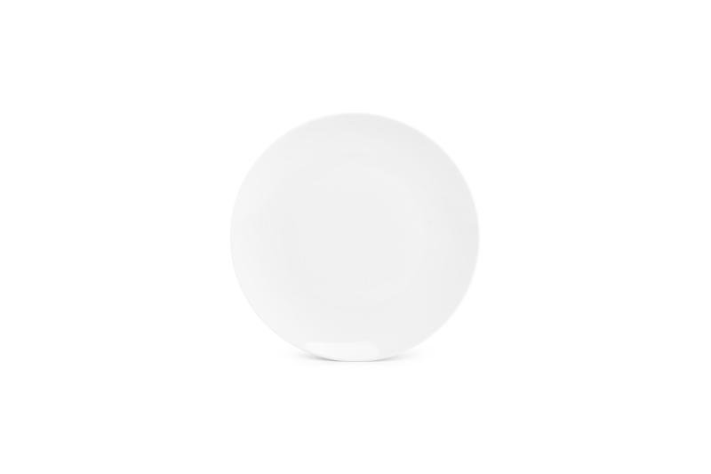 Plate 24cm coupe Basic White