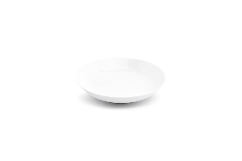 Deep plate 21xH4cm coupe Basic White