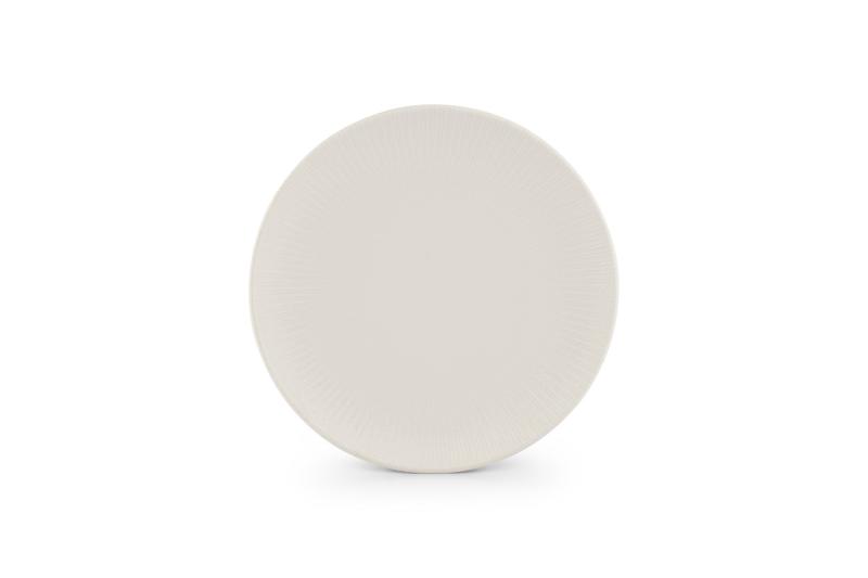 Plate 27cm white Solido